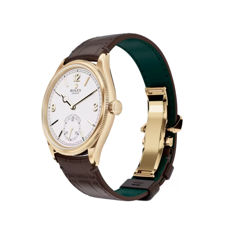 1908 Rolex 39 mm, 18 kt yellow gold, polished finish Reference m52508-0006 - Image 4