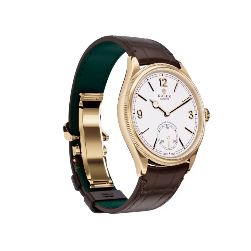1908 Rolex 39 mm, 18 kt yellow gold, polished finish Reference m52508-0006 - Image 2