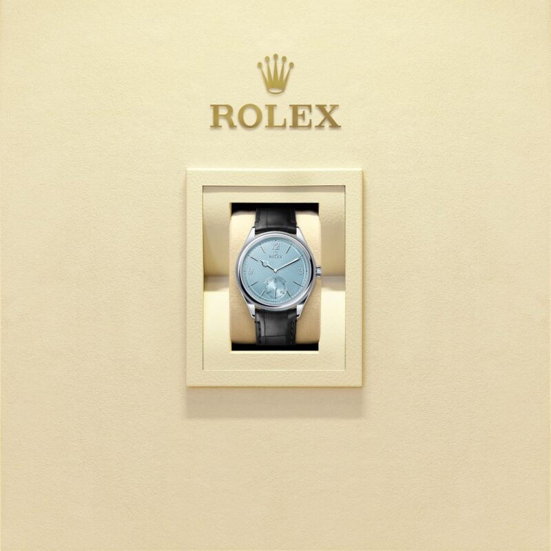 1909 Rolex 39 mm, 18 kt white gold, polished finish Reference m52509-0003 - Image 5