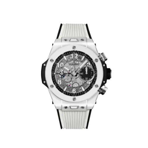 Hublot Big Bang Unico White ceramic, 42mm, Ref# 441.HX.1170.RX