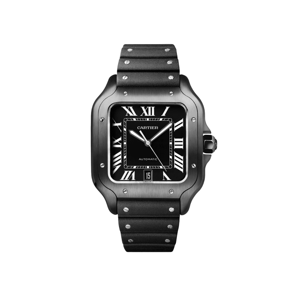 Santos de Cartier Large ADLC Black