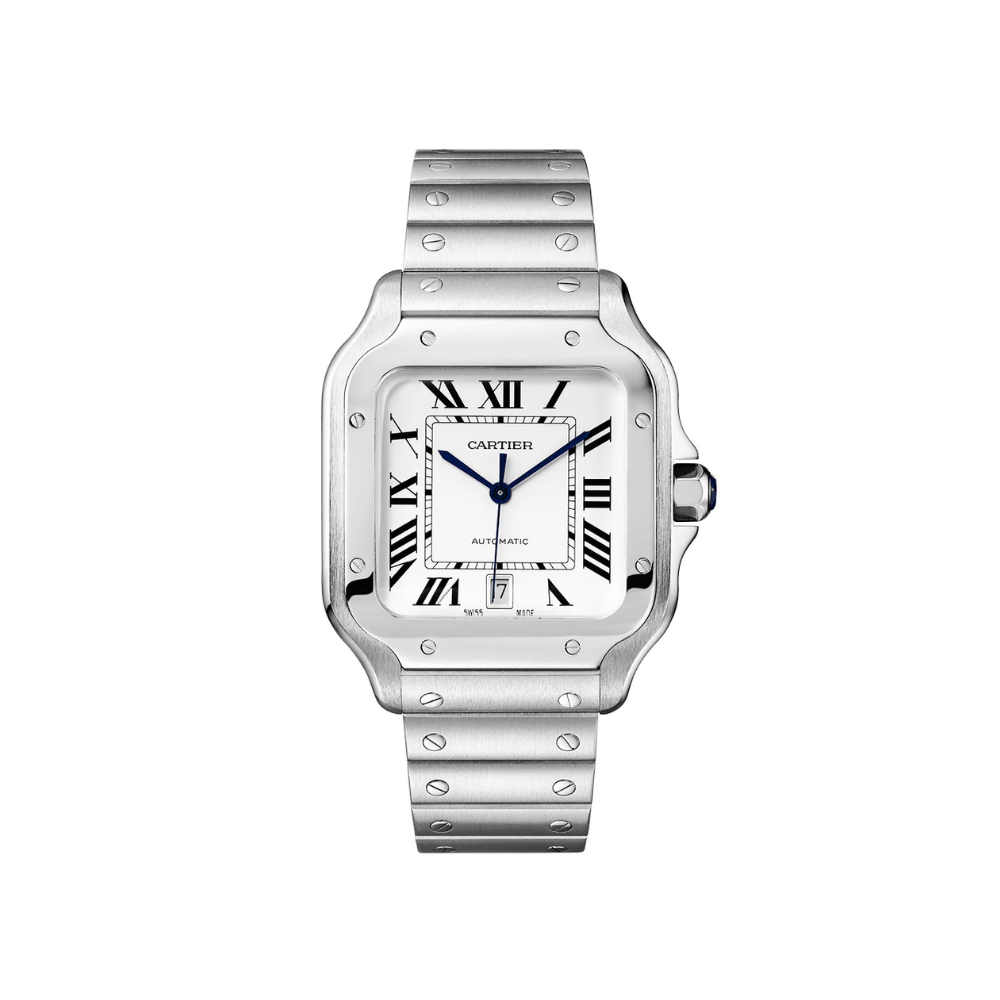 Santos de Cartier Large Steel watch