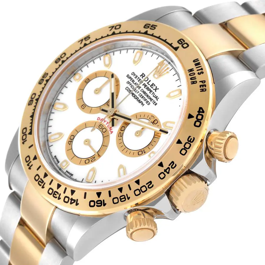 Rolex Daytona Steel & Gold White Dial 116503 - Image 5